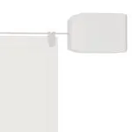 Copertină verticală, alb, 100×360 cm, țesătură Oxford