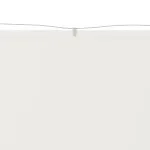 Copertină verticală, alb, 140×270 cm, țesătură Oxford
