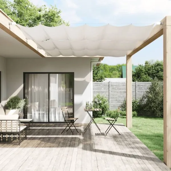 Copertină verticală, alb, 140×270 cm, țesătură Oxford