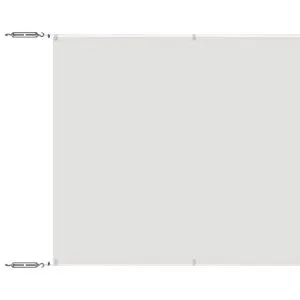 Copertină verticală, alb, 140×800 cm, țesătură Oxford