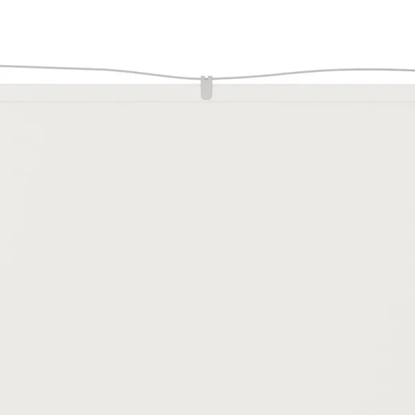 Copertină verticală, alb, 200×420 cm, țesătură Oxford