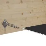 Copertină verticală, antracit, 140×800 cm, țesătură Oxford