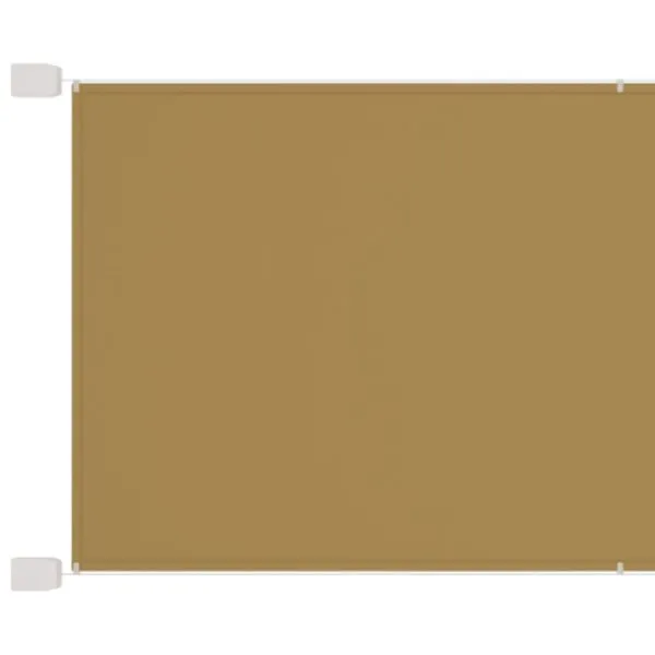 Copertină verticală, bej, 100×420 cm, țesătură Oxford