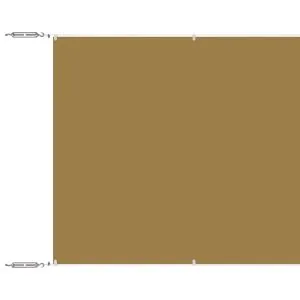 Copertină verticală, bej, 100×800 cm, țesătură Oxford