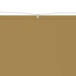 Copertină verticală, bej, 100×800 cm, țesătură Oxford