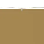 Copertină verticală, bej, 140×600 cm, țesătură Oxford