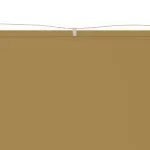 Copertină verticală, bej, 140×1000 cm, țesătură Oxford