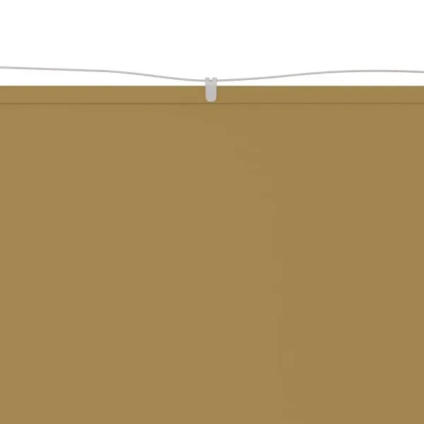 Copertină verticală, bej, 250×270 cm, țesătură Oxford