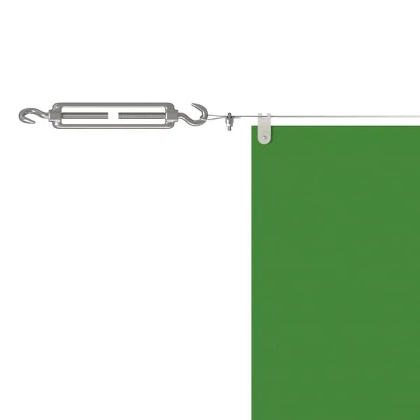 Copertină verticală, verde deschis, 60×800 cm, țesătură Oxford