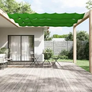 Copertină verticală,verde deschis, 100×800 cm, țesătură Oxford