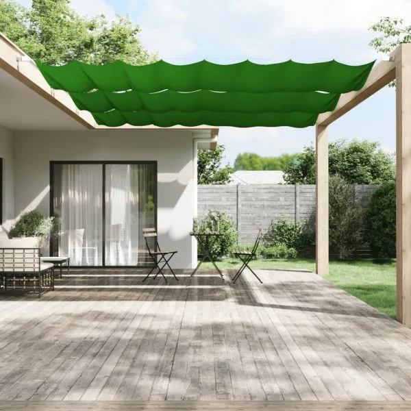 Copertină verticală, verde deschis, 180×420 cm, țesătură Oxford