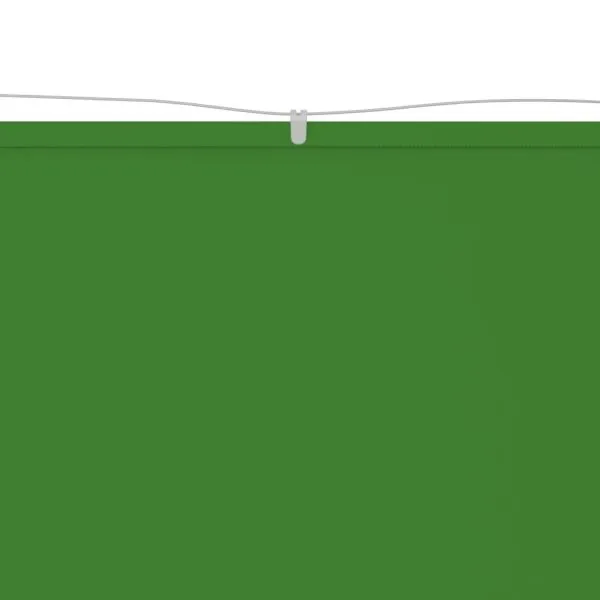 Copertină verticală, verde deschis, 200×420 cm, țesătură Oxford
