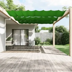 Copertină verticală, verde deschis, 250×420 cm, țesătură Oxford
