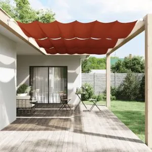 Copertină verticală, teracotă, 250×270 cm, țesătură Oxford