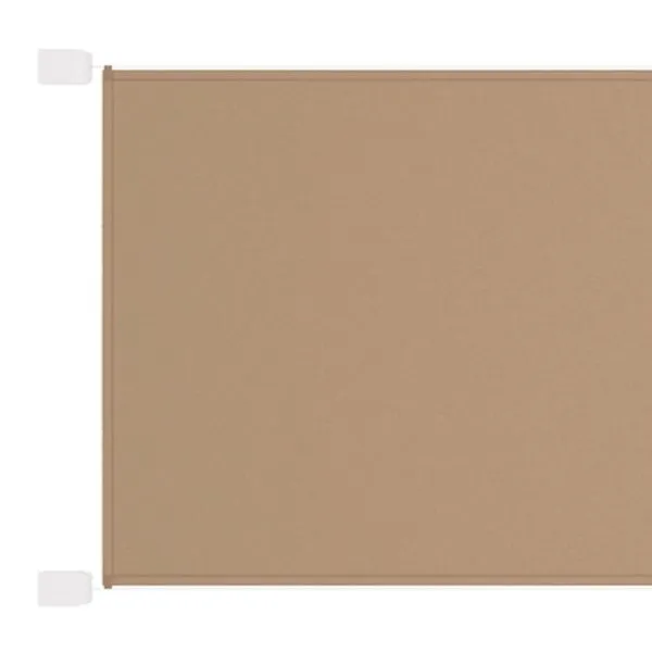 Copertină verticală, gri taupe, 60×420 cm, țesătură oxford