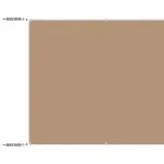 Copertină verticală, gri taupe, 100×1000 cm, țesătură oxford