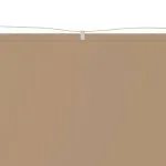 Copertină verticală, gri taupe, 140×800 cm, țesătură oxford