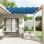 Copertină verticală, albastru, 100×270 cm, țesătură oxford