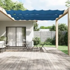 Copertină verticală, albastru, 100×420 cm, țesătură oxford