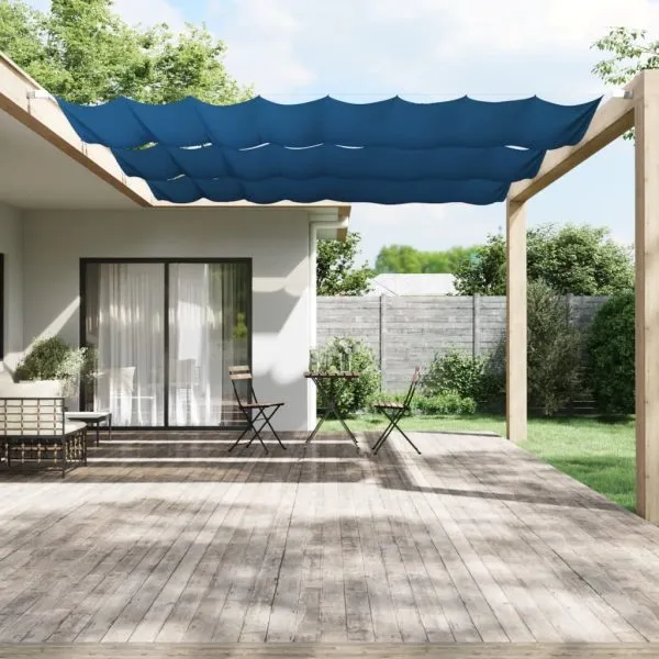 Copertină verticală, albastru, 180×360 cm, țesătură oxford