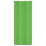 Paravan de balcon, verde deschis, 100×240 cm, țesătură oxford