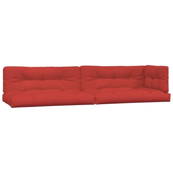 Perne de paleți, 5 buc., roșu, material textil
