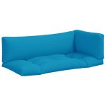 Perne de paleți, 3 buc, albastru, material textil