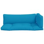 Perne de paleți, 3 buc, albastru, material textil