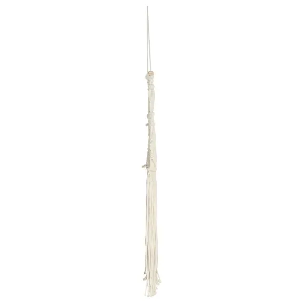 Cuier de perete macrame, 40×80, bumbac