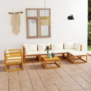 Set mobilier grădină cu perne