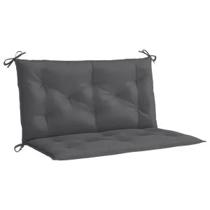 Pernă bancă de grădină antracit 100x(50+50)x7 cm textil oxford