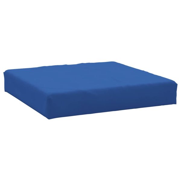 Pernă de taburet din paleți, albastru, material textil