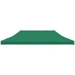 Acoperiș pentru cort de petrecere, verde, 6 x 3 m, 270 g/m²
