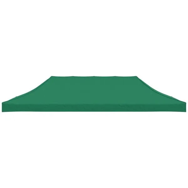 Acoperiș pentru cort de petrecere, verde, 6 x 3 m, 270 g/m²
