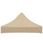 Acoperiș pentru cort de petrecere, bej, 2 x 2 m, 270 g/m²