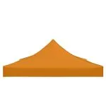 Acoperiș pentru cort de petrecere, portocaliu, 4,5×3 m 270 g/m²