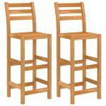 Set bar de exterior ,3 piese , lemn masiv de acacia
