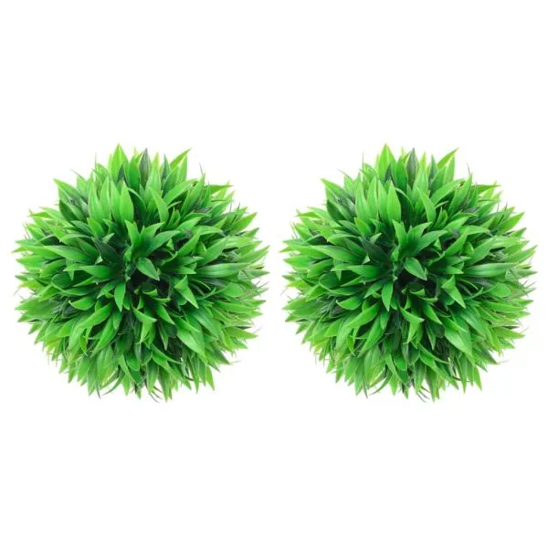 Bile arbuști cimișir artificial, 2 buc., 30 cm