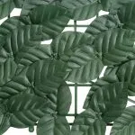 Paravan de balcon, frunze verde închis, 600×100 cm