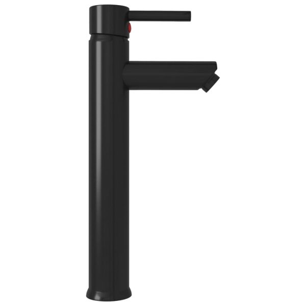 Baterie mixer de baie, negru, 12×30 cm