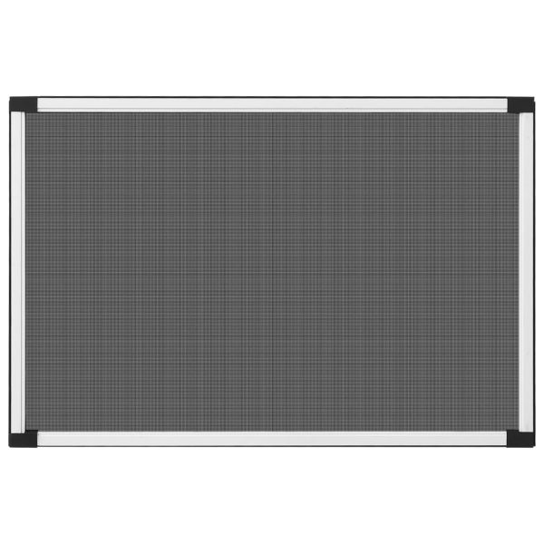 Plasă insecte extensibilă pentru ferestre, alb, (100-193)x75 cm