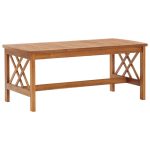 Set mobilier grădină cu perne, 3 piese, lemn masiv de acacia
