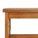Set mobilier grădină cu perne, 3 piese, lemn masiv de acacia
