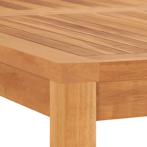 Masă de grădină, 120 x 120 x 77 cm, lemn masiv de tec