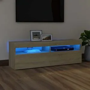 Comodă TV cu lumini LED