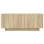 Comodă TV, stejar sonoma, 100x35x40 cm, lemn prelucrat