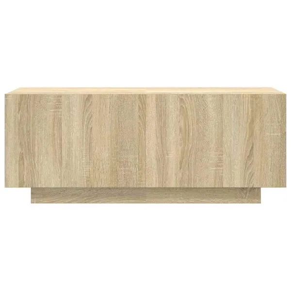 Comodă TV, stejar sonoma, 100x35x40 cm, lemn prelucrat