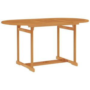 Set mobilier grădină, 7 piese, lemn masiv de tec
