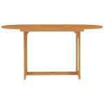 Set mobilier grădină, 7 piese, lemn masiv de tec