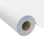 Folii mobilier autoadezive, 2 buc., alb, 500 x 90 cm, PVC